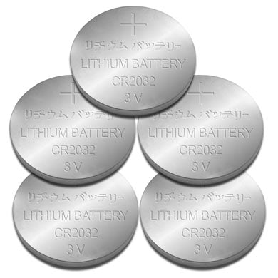 Batería CMOS CR2032 - Pack de 5 pzs, Litio, 3 V. Larga duración, 350323 BROBOTIX Batería CMOS CR2032 - Pack de 5 pzs, Litio, 3 V. Larga duración, 350323 BROBOTIX
